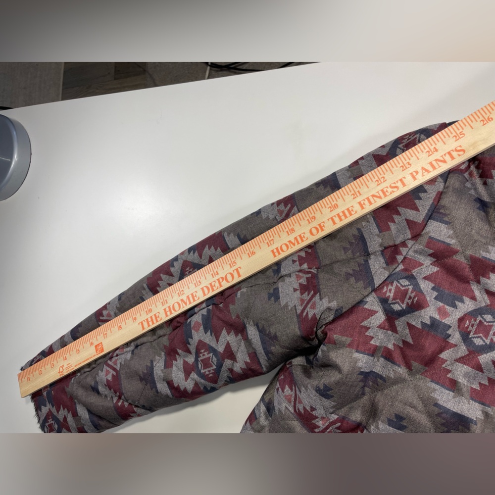 Pendleton reversible Aztec-Pattern or black faux … - image 13